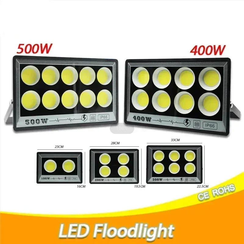 Photography Lighting Uk - Neues IP66-wasserdichtes 800-W-LED-Flutlicht für den Außenbereich,