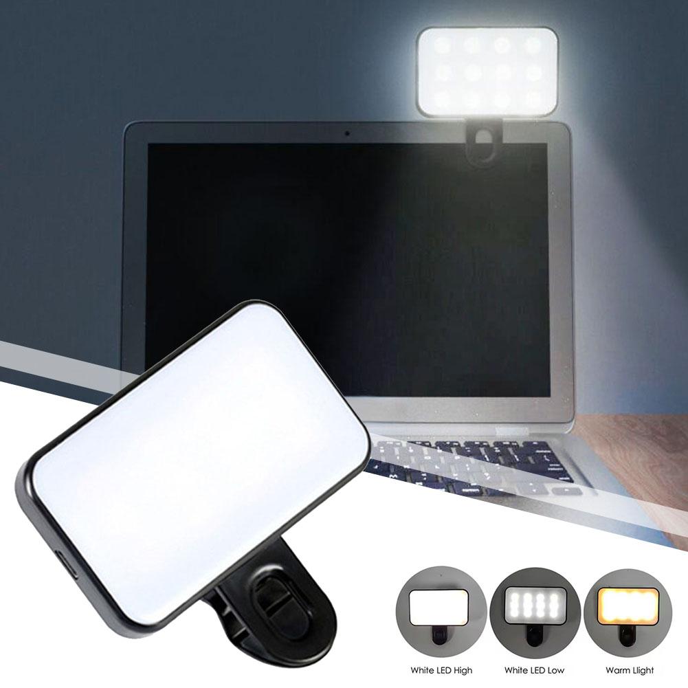 Photography Lighting Spotlight - Taschen-LED-Selfie-Licht für iPhone, iPad, Handy, Laptop,