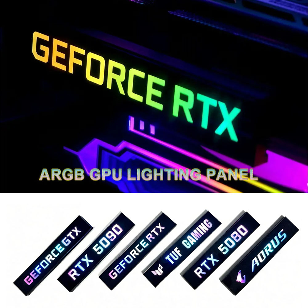 Photography Lighting Spotlight - Grafikkarten-Beleuchtungspanel für RTX 5090 5080 4090,