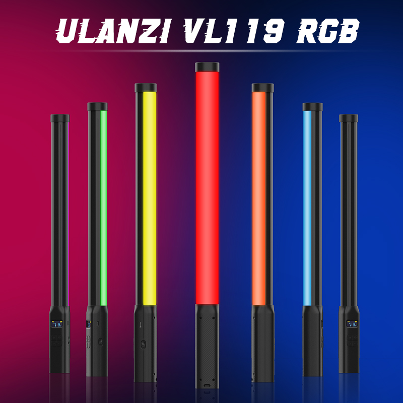 Photography Lighting Uk - Ulanzi VL119 Handheld RGB Bunte Stick
