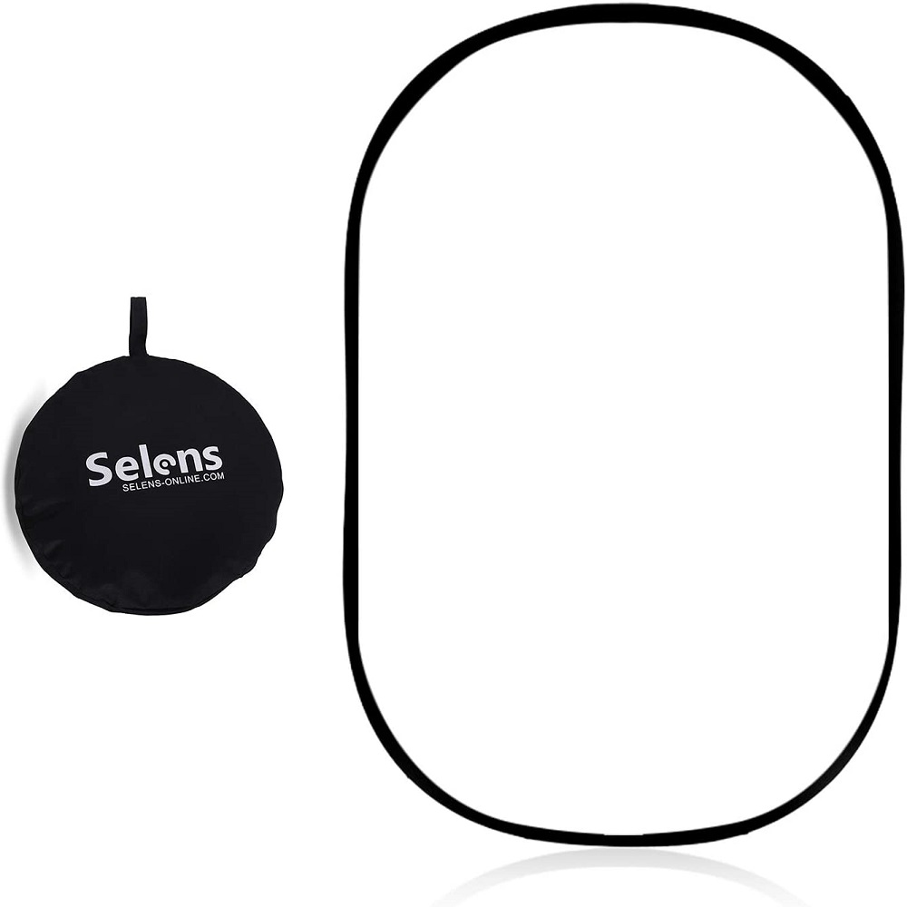 Photography Lighting For Portraits - Selens Weißer Diffusor, faltbarer Lichtdiffusor, Lichtdiffusionspanel,