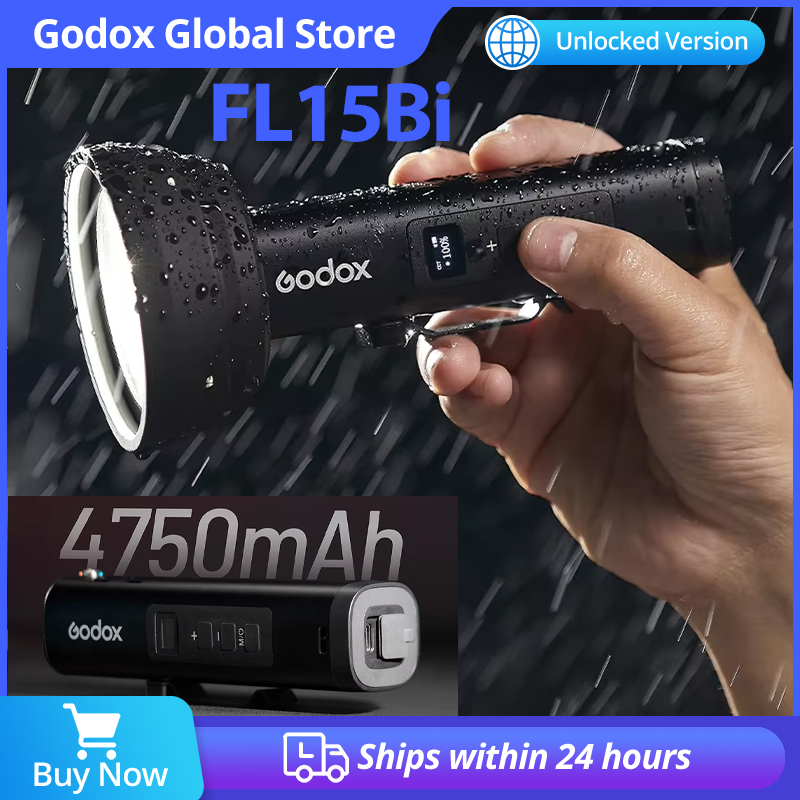 Photography Lighting Uk - Godox Bi-Color LED-Videoleuchte Godox FL15Bi 2800K-6500K