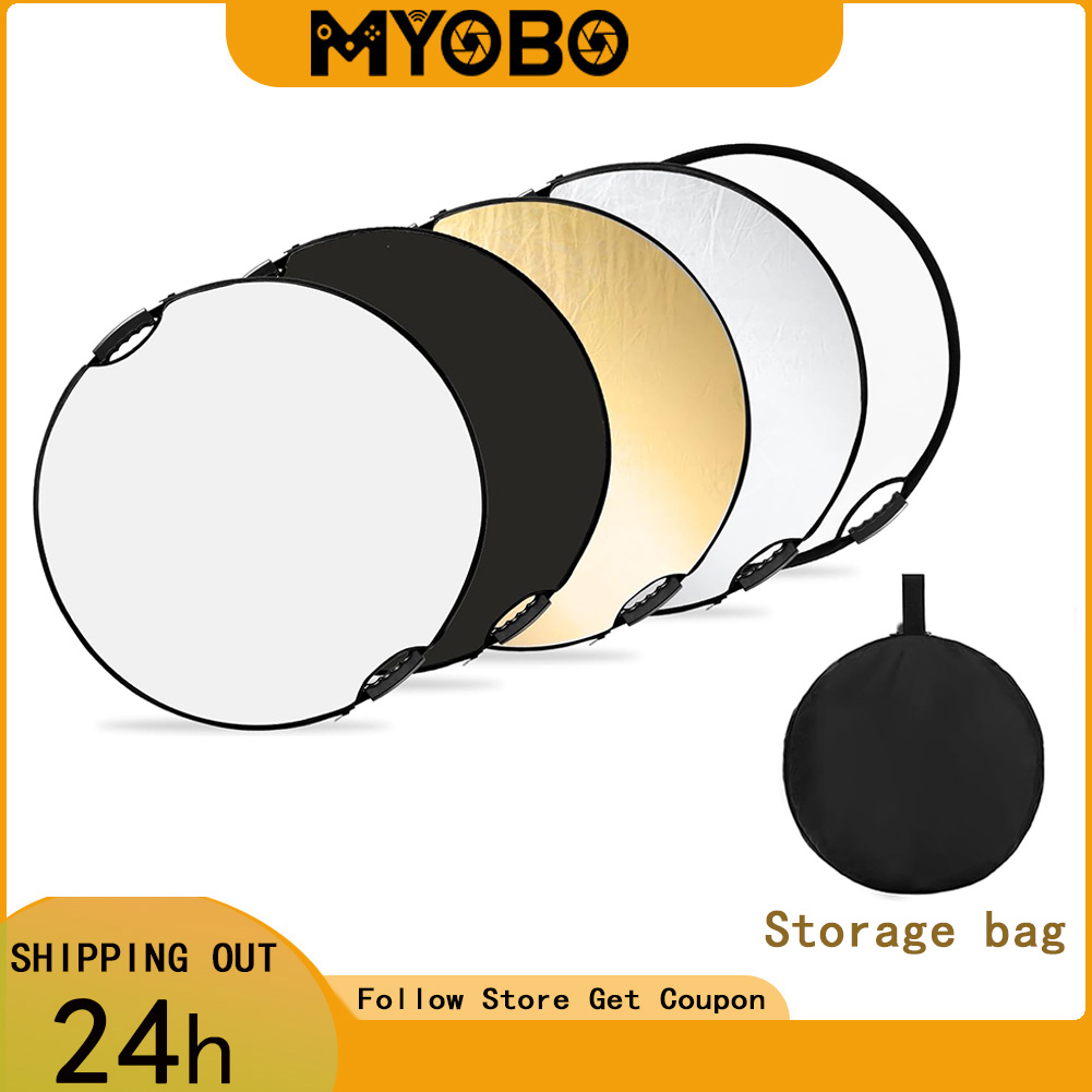 Photography Lighting Reflectors - MYOBO Reflektor für Fotografie Zusammenklappbarer Lichtreflektor