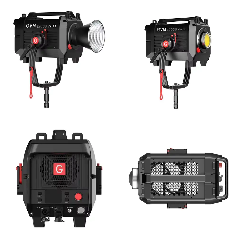 Photography Lighting Color - GVM SD1200B AIO 1200W Fotografie COB