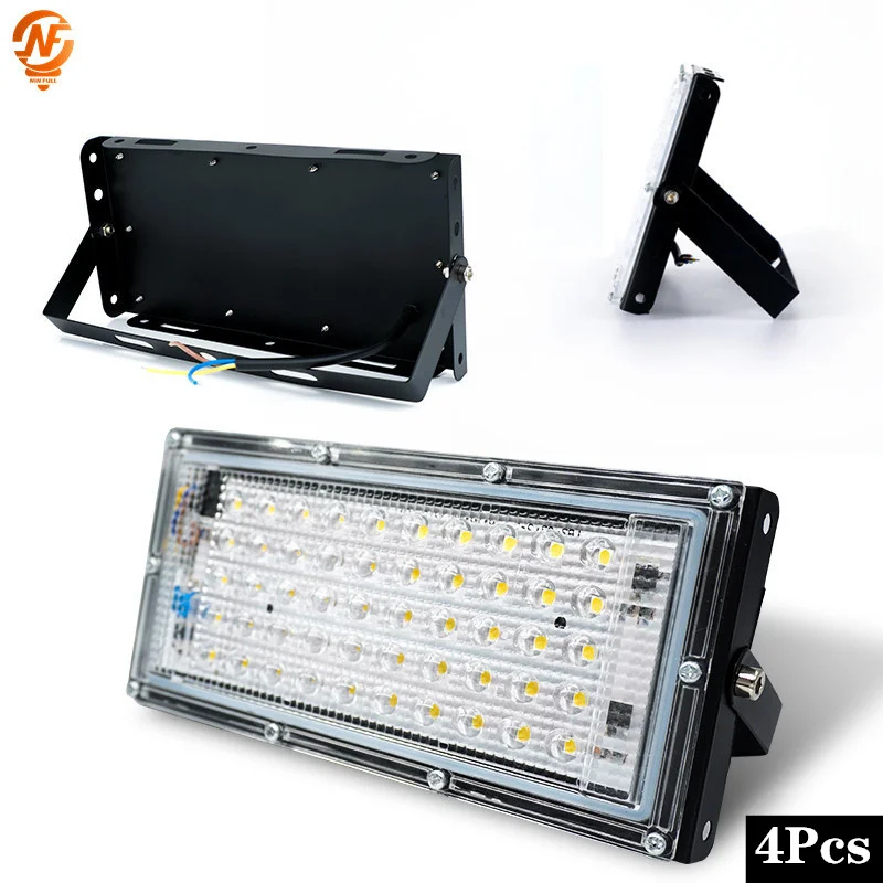 Photography Lighting Uk - 4 Teile/los Led Flutlicht 50W 100W