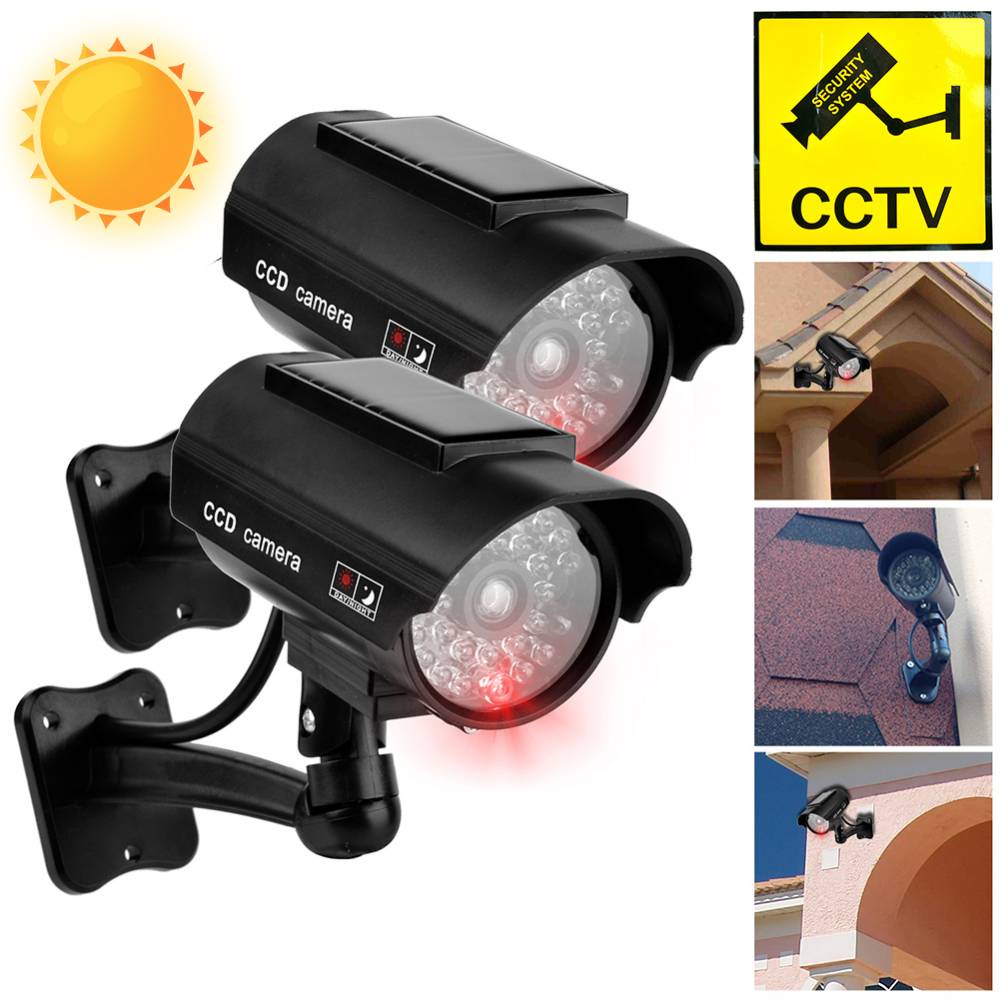 Photography Lighting Diagram - Outdoor-Solar-Simulations kamera wasserdichte Dummy-Kamera Home Safe