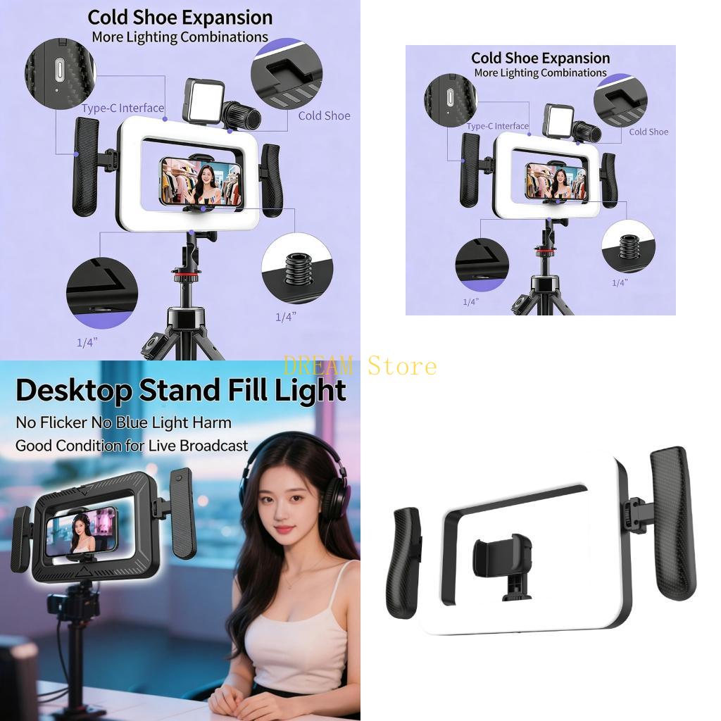 Photography Lighting Color - Handheld tragbares Licht 360 Licht einstellbare