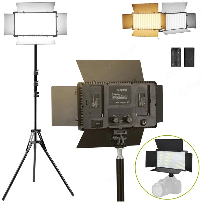 Photography Lighting Uk - U800 U600 LED Foto Studio Video