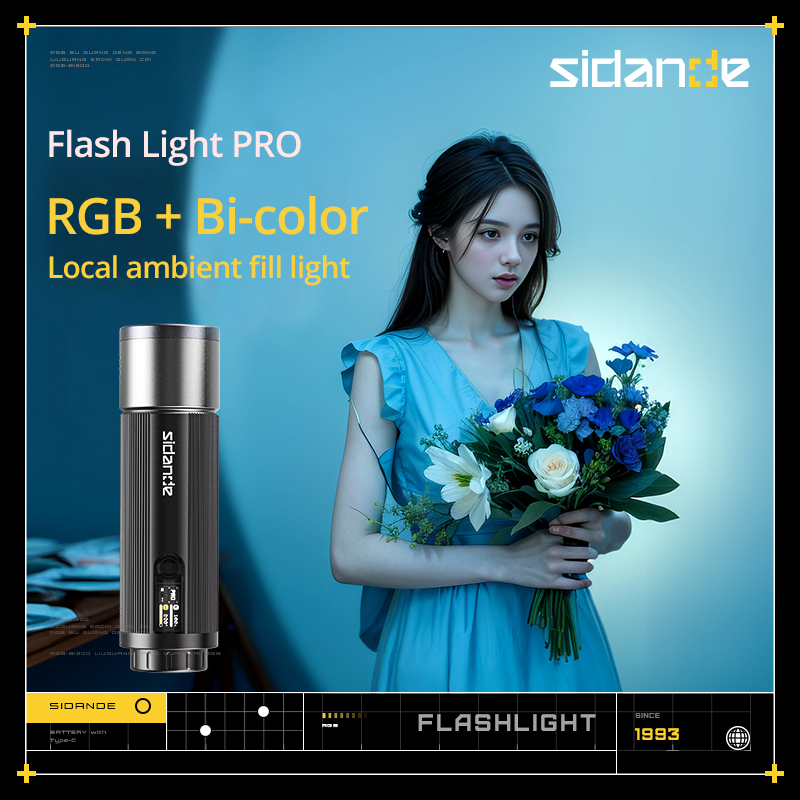 SIDANDE 12W Taschenlampe PRO 3 – Photography Lighting Uk Bewertung und Preis