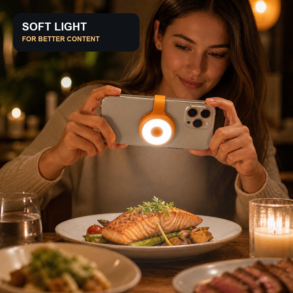 Tragbares LED-Selfie-Fülllicht – Photography Lighting Lamp Bewertung und Preis