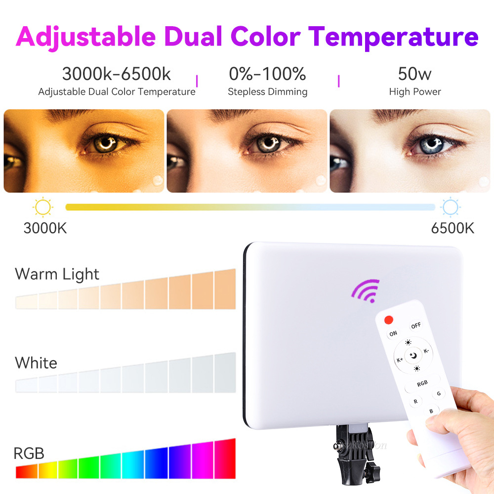 RGB 14'' LED Video Licht Fernb – Photography Lighting Uk Bewertung und Preis