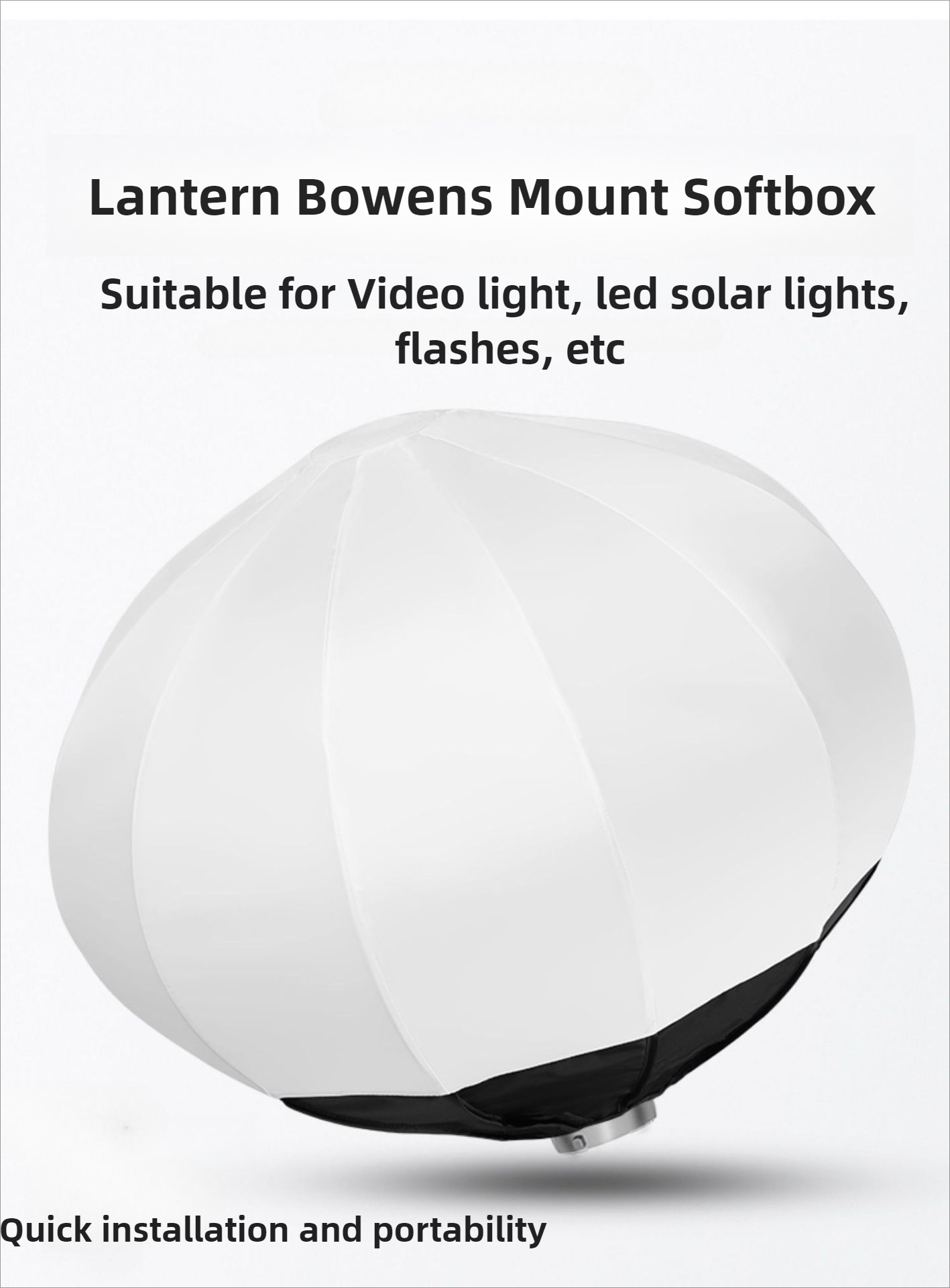 55cm 65cm Globus-Laternen-Soft – Photography Lighting Modifiers Bewertung und Preis