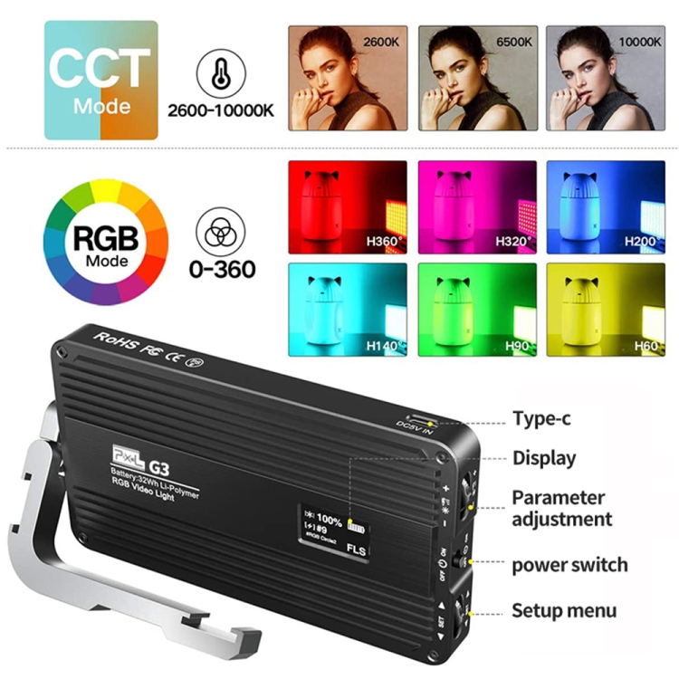Pixel G3 Flache RGB-Füllleucht – Photography Lighting Lamp Bewertung und Preis