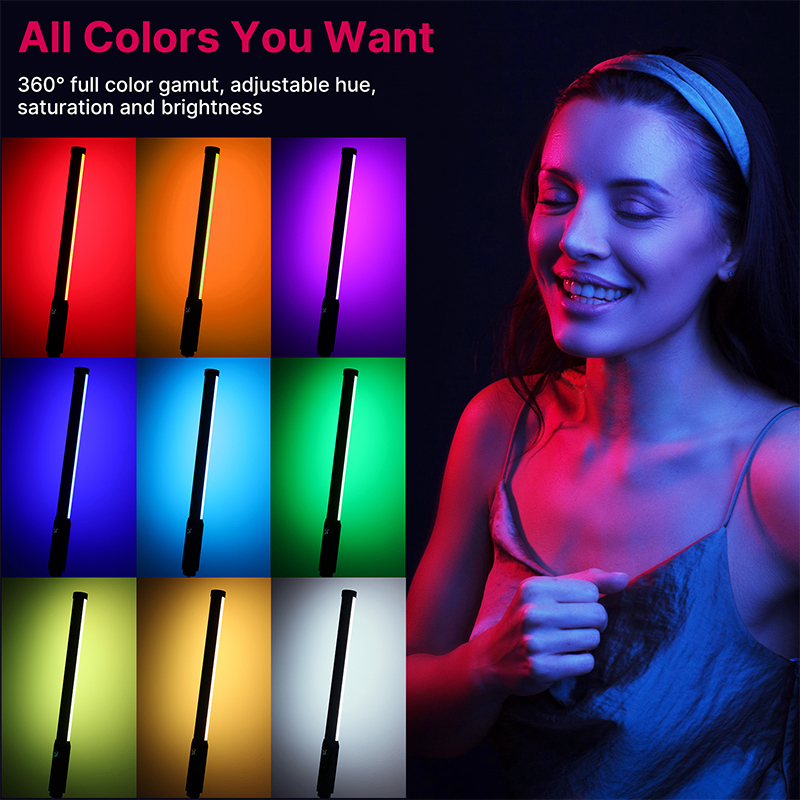 Ulanzi VL119 Handheld RGB Bunt – Photography Lighting Uk Bewertung und Preis
