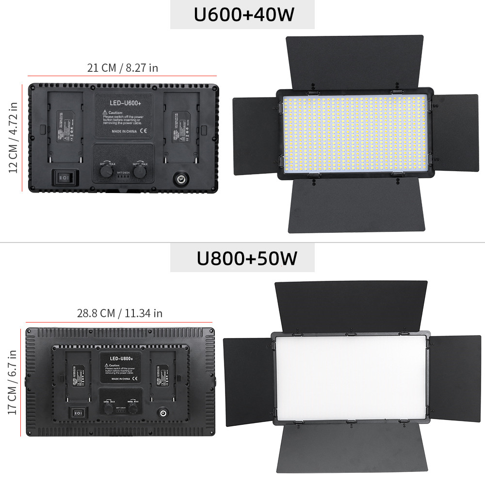 U800 600 LED Video Panel Licht – Photography Lighting Uk Bewertung und Preis
