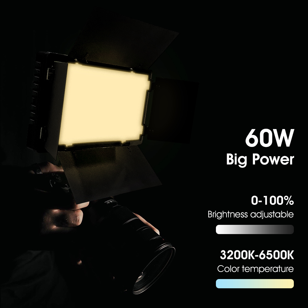Tragbares Videolicht DS60BI Fo – Photography Lighting Uk Bewertung und Preis
