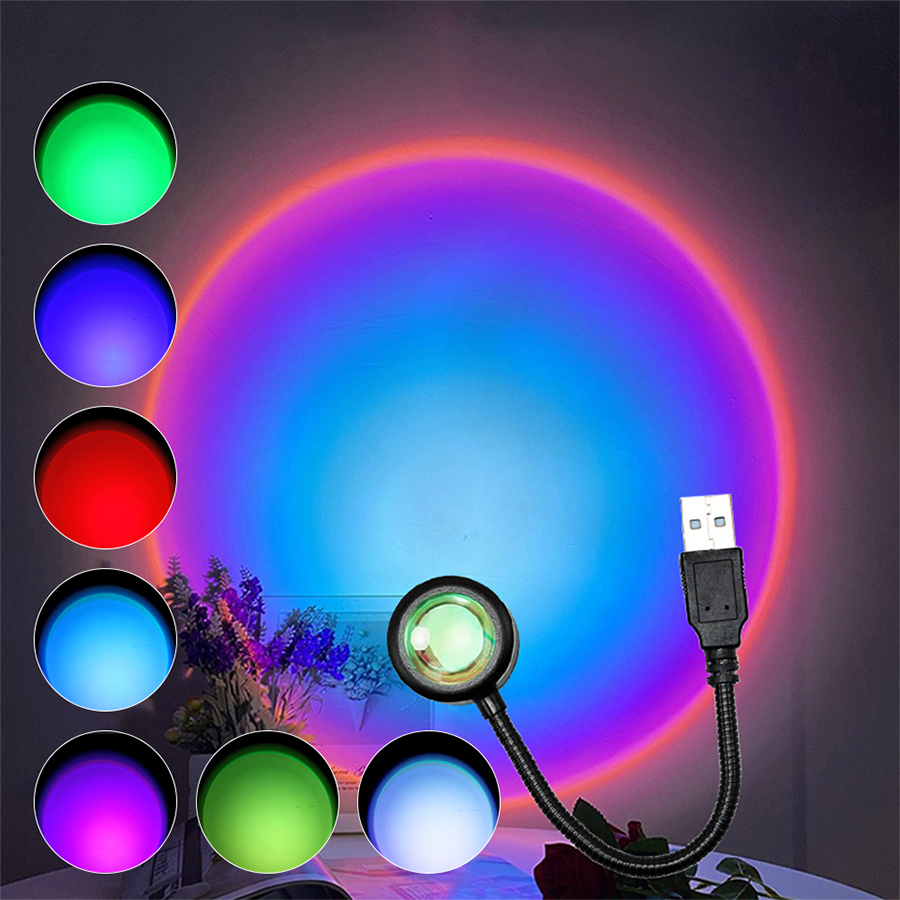 USB LED Sonnenuntergangs-Proje – Photography Lighting Lamp Bewertung und Preis