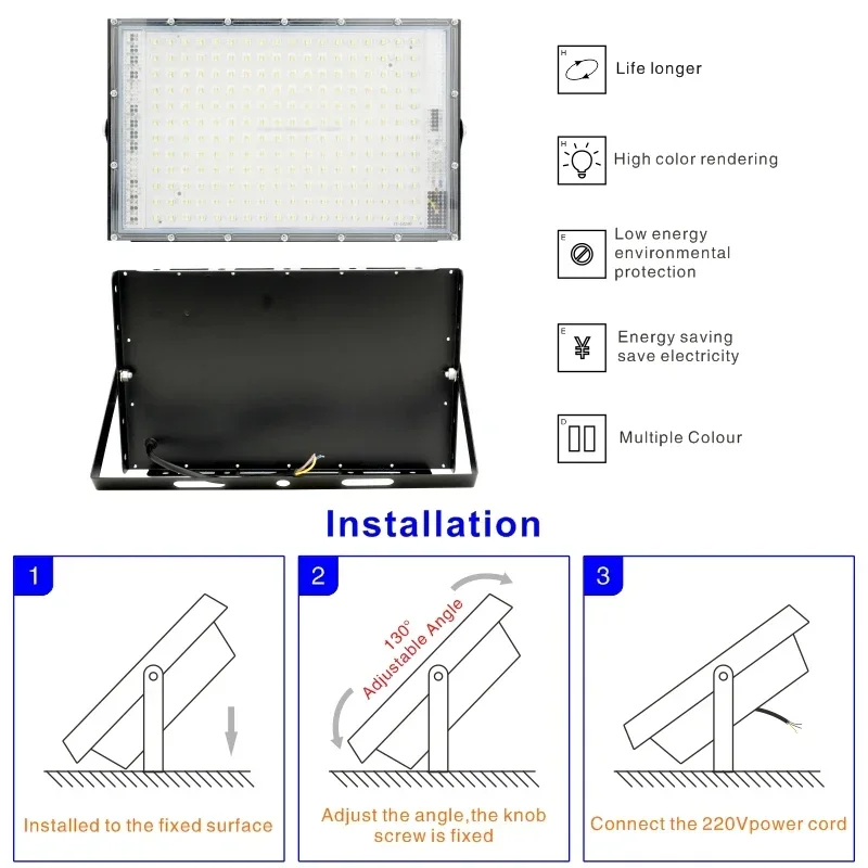 110V 220V Led Flutlicht 50W 10 – Photography Lighting Uk Bewertung und Preis