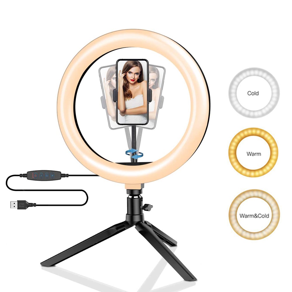 26 cm 10 zoll Led Ring Selfie  – Photography Lighting Spotlight Bewertung und Preis