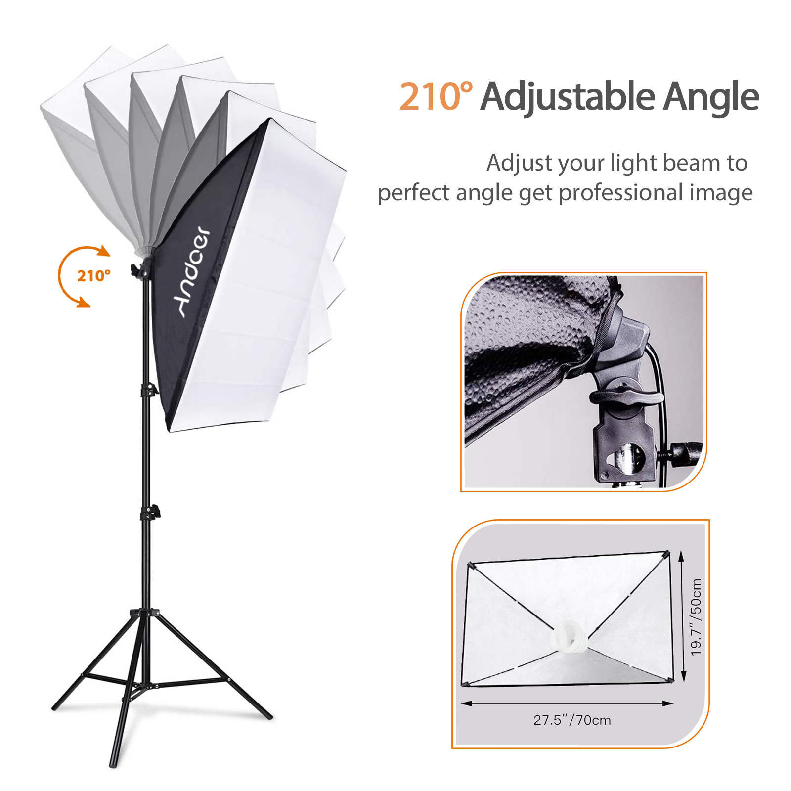 Andoer Studio-Fotografie-Licht – Photography Lighting For Portraits Bewertung und Preis