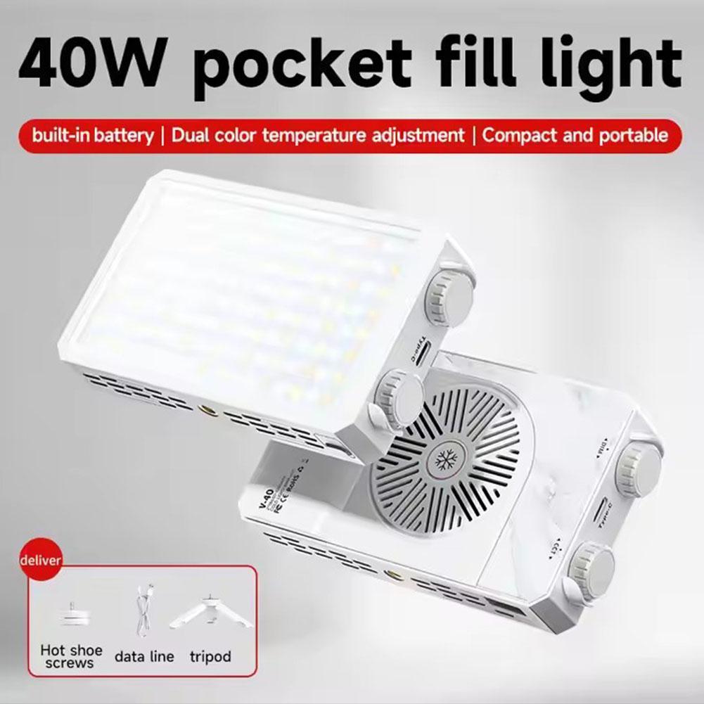 Anpassbare 40W LED-Kameralampe – Photography Lighting Color Bewertung und Preis