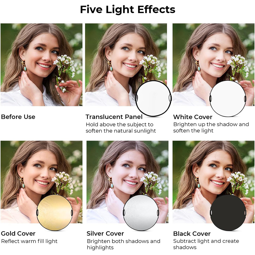MYOBO Reflektor für Fotografie – Photography Lighting Reflectors Bewertung und Preis
