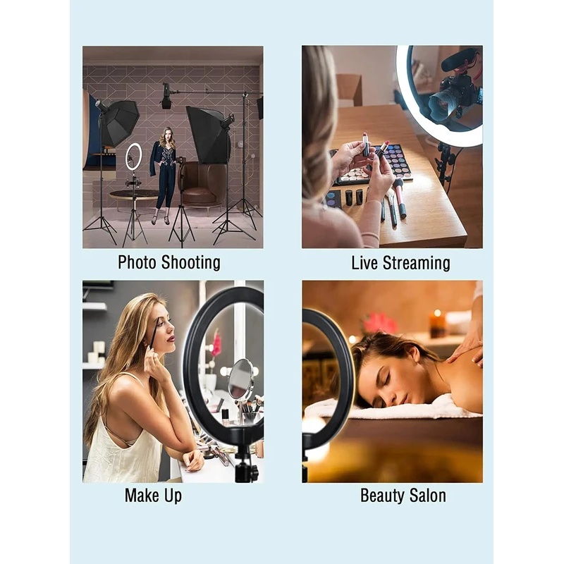 Desiontal 26cm Ringlicht mit S – Photography Lighting Color Bewertung und Preis