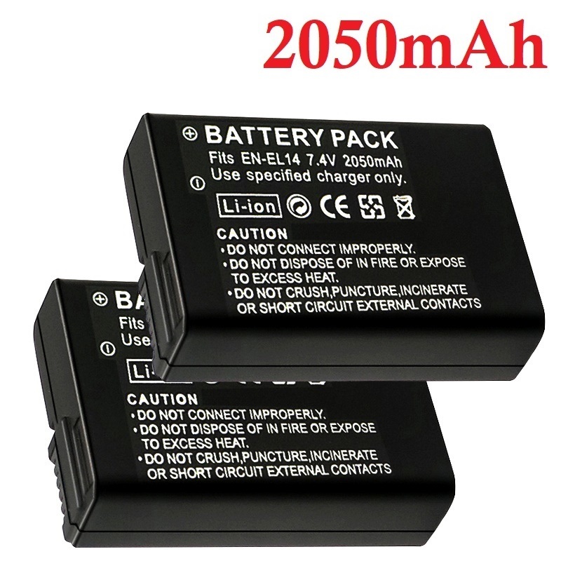 2050mah EN-EL14a EL14 KAMERA B – Nikon Camera D3500 Bewertung und Preis