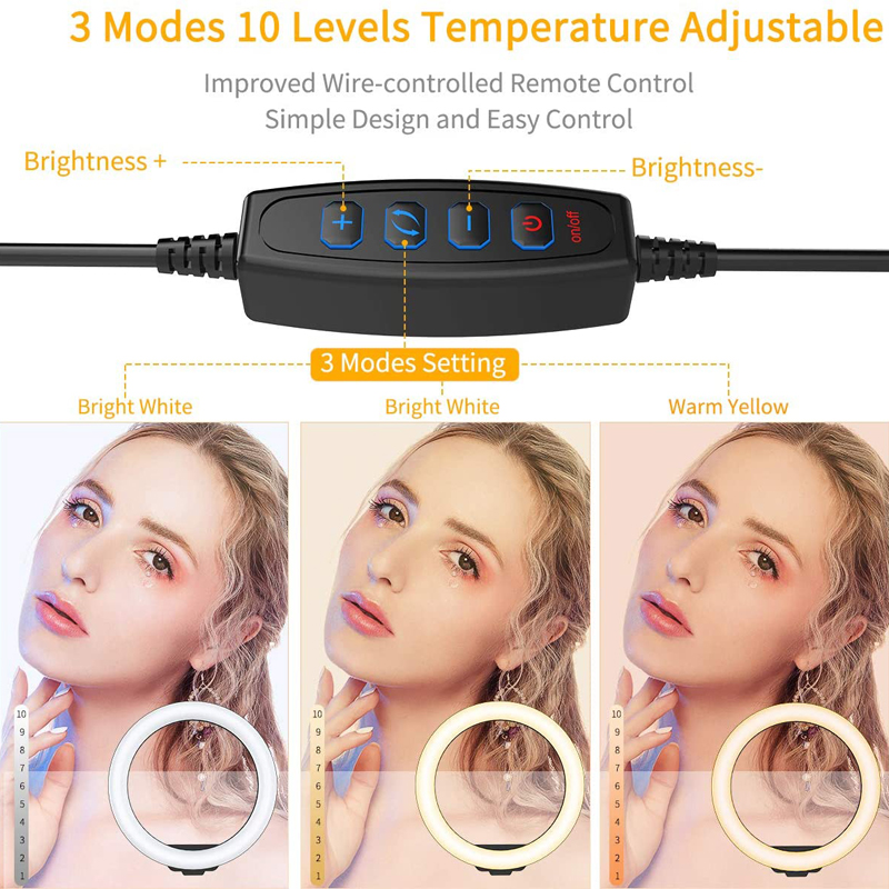 10 Zoll Selfie-Ringlicht Fotog – Photography Lighting Diagram Bewertung und Preis
