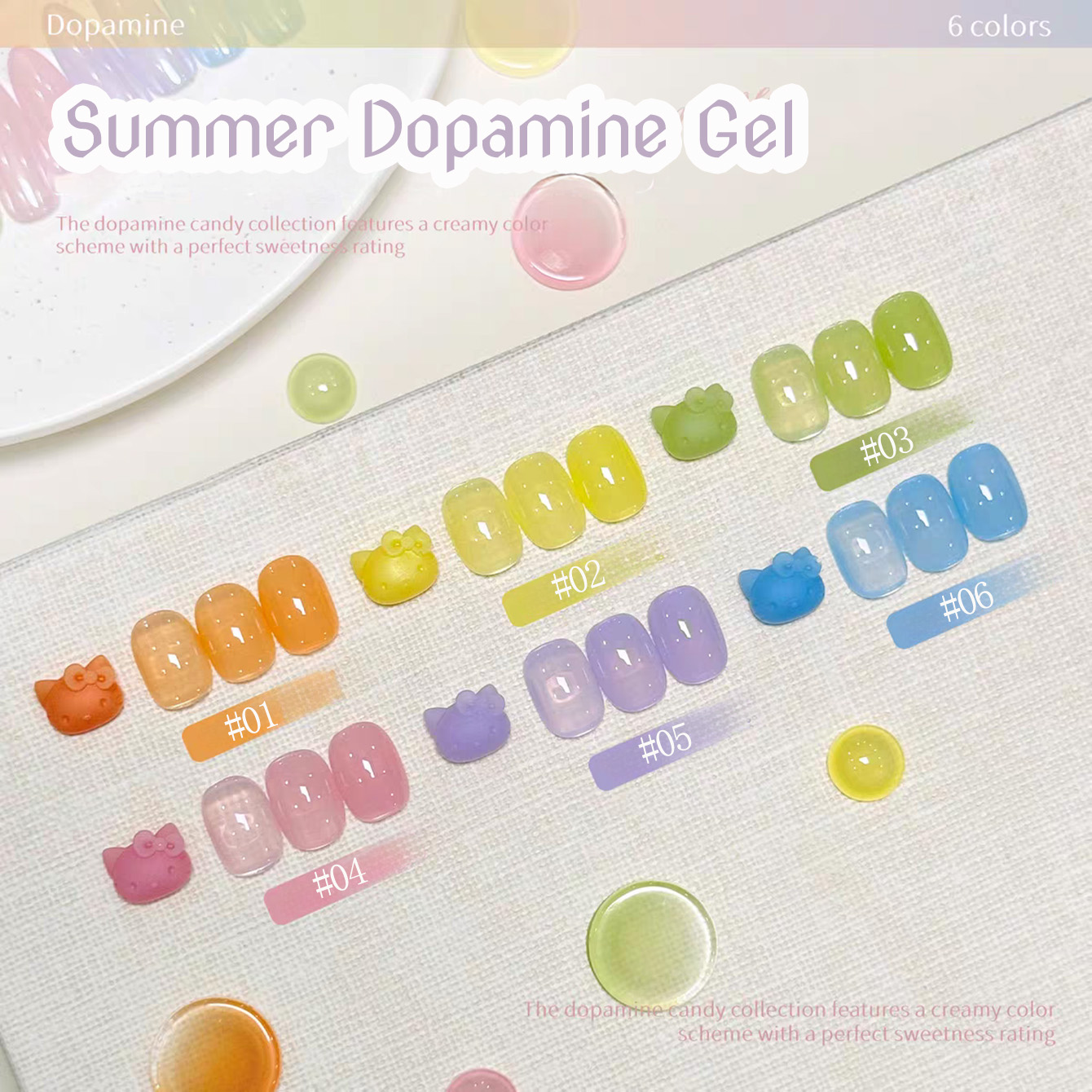 1 Stück WS Dopamin Macaron Eis – Coloured Gel Set Bewertung und Preis